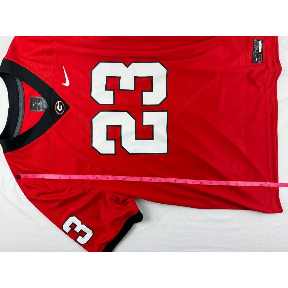 Georgia Bulldogs Nike Game PRINTED Football Jersey #23 "Lew Dawg" Sz XL - Picture 9 of 9